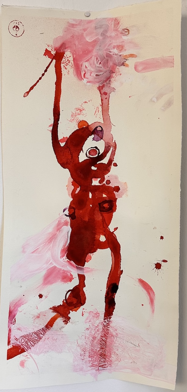 red dancer | 76 x 30 cm | 350,00 €