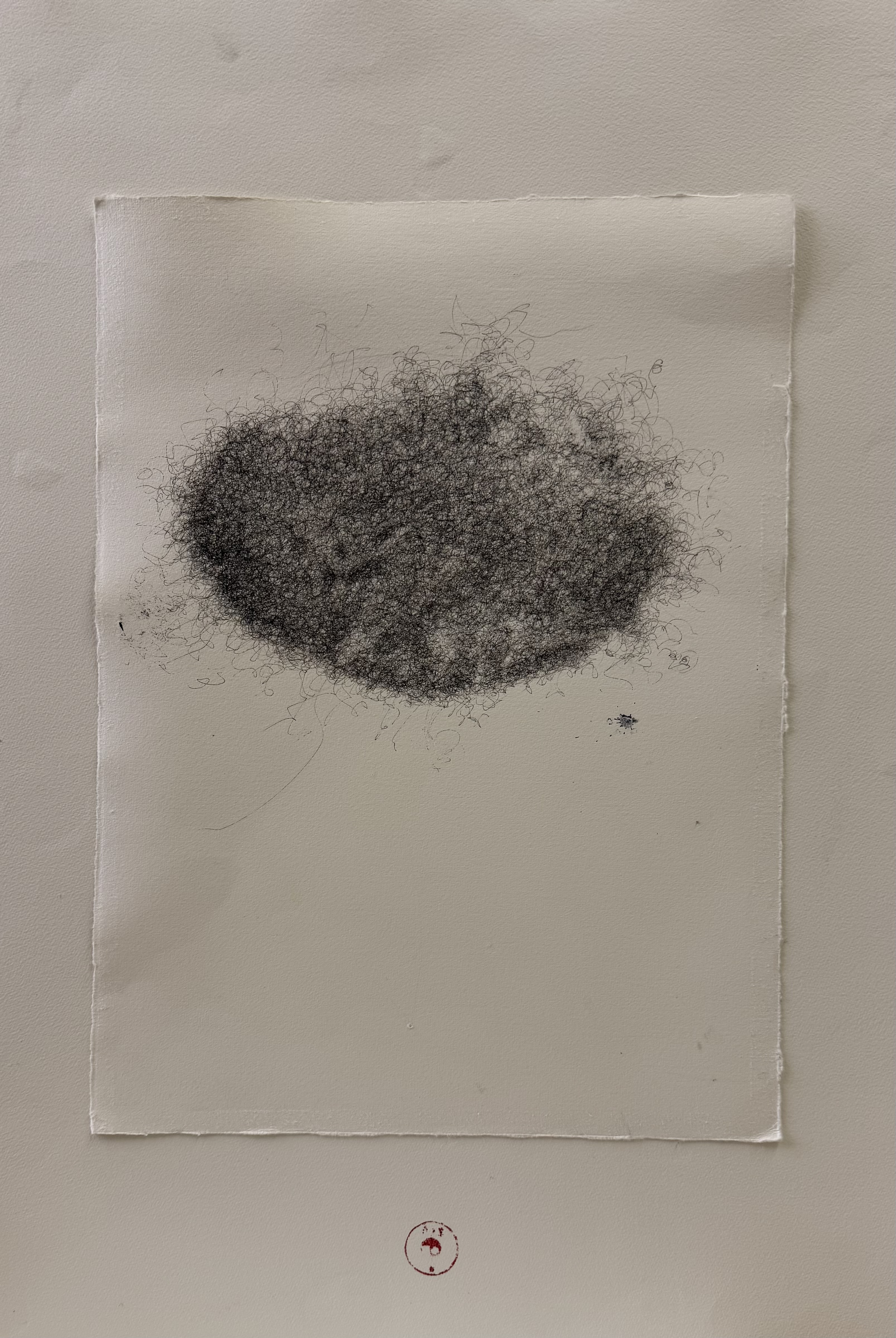 wahrscheinlichkeitswolke 1 | 40 x 60 cm | 750,00 €