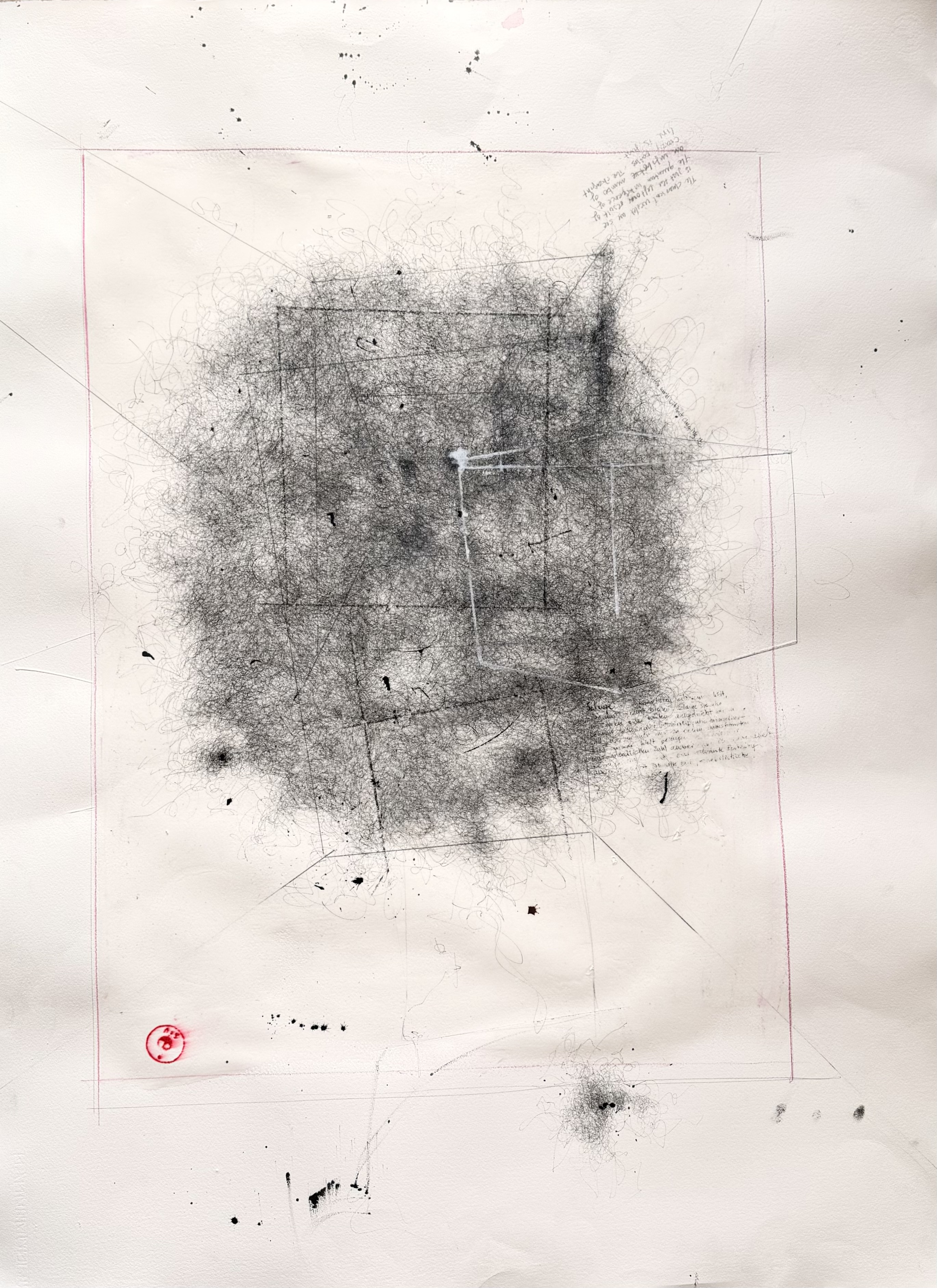 wahrscheinlichkeitswolke | 106 x 78 cm | 2000,00 €